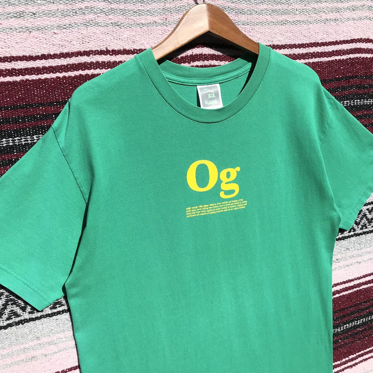 Vintage Vintage XLARGE Og Tee XLARGE SunFaded Size US L / EU 52-54 / 3 - 4 Thumbnail