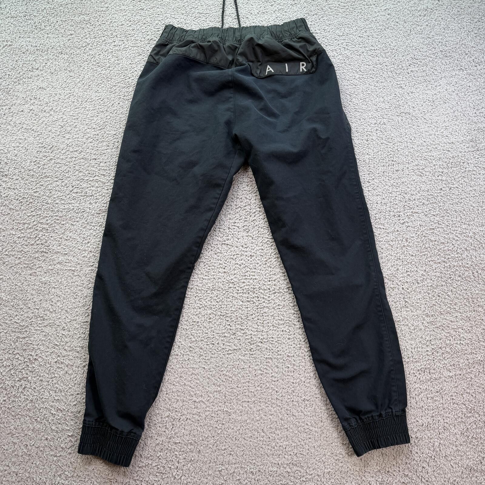 Nike Nike Air Jogger Pants Men M Black Nylon Athletic Sweatpants Size US 30 / EU 46 - 2 Thumbnail