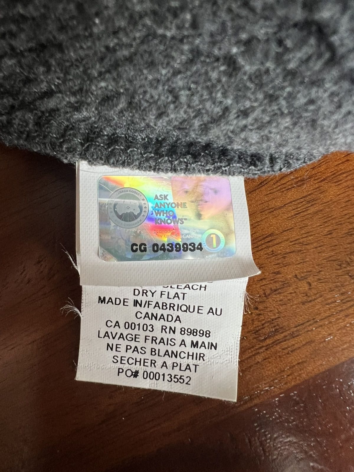 Canada Goose Canada Goose beanie toque fleece hat Size ONE SIZE - 4 Thumbnail