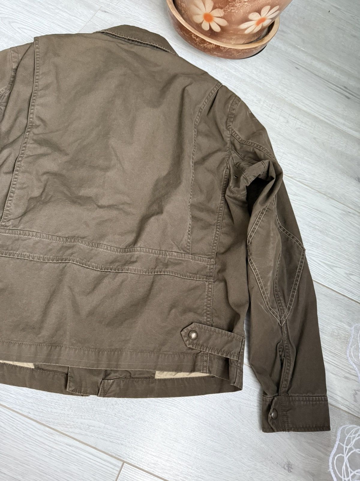 Polo Ralph Lauren × Vintage Polo Ralph Lauren Military Field Jacket Olive Vintage Workwe Size US M / EU 48-50 / 2 - 4 Thumbnail