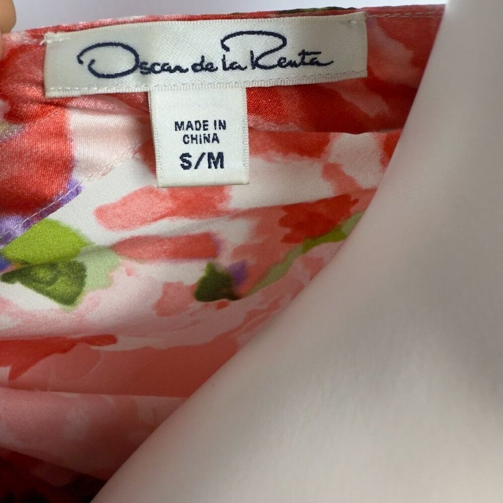 Other OSCAR DE LA RENTA Vtg Luxury Maxi Haute Couture Dress S/M Size S / US 4 / IT 40 - 10 Thumbnail