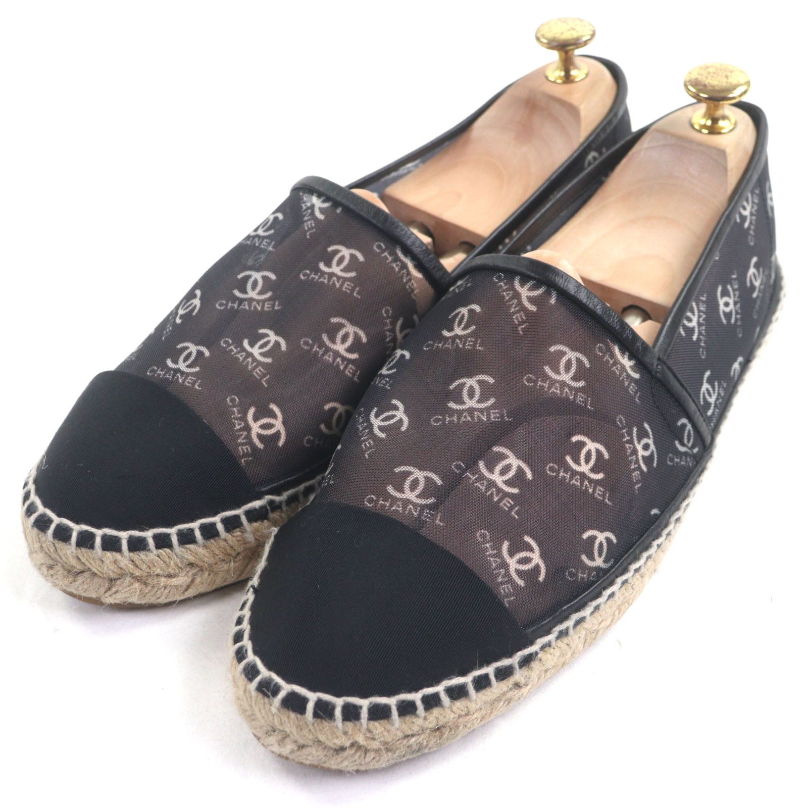 Chanel Chanel Chanel COCO Mark Mesh Espadrilles Mesh Espadrilles Others Shoes G34673 DUTY FREE for USA Size ONE SIZE - 1 Thumbnail