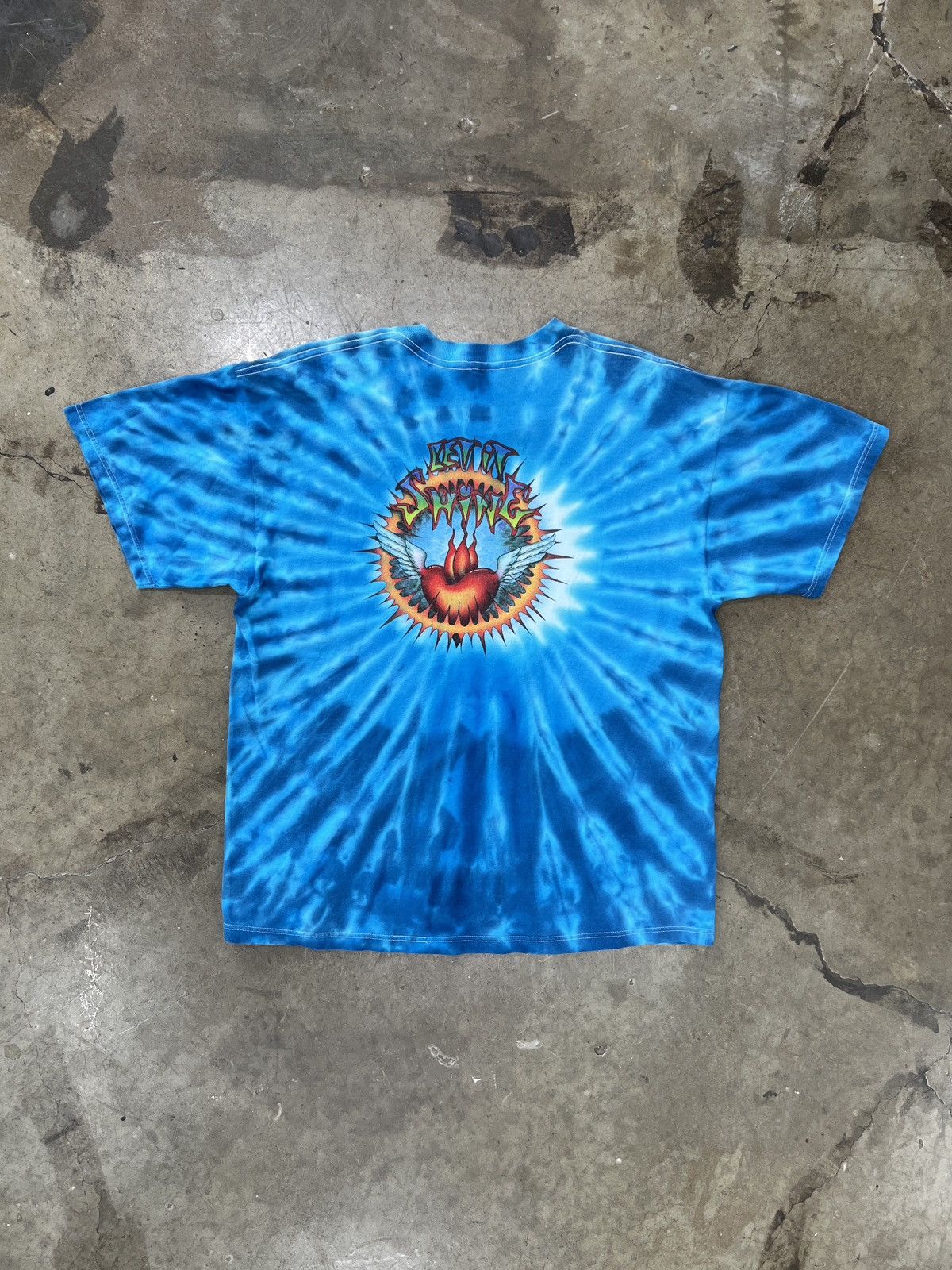 Band Tees Vintage 1998 Grateful Dead Let It Shine Heart Flame Tee XL Size US XL / EU 56 / 4 - 5 Thumbnail