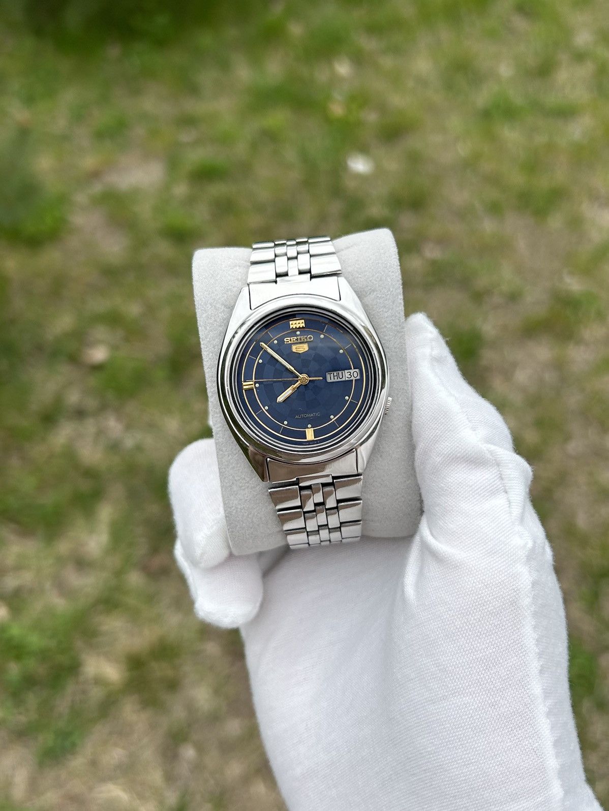Seiko Vintage Seiko 5 Watch Automatic Mechanical Japan Made 2000's Size ONE SIZE - 2 Thumbnail