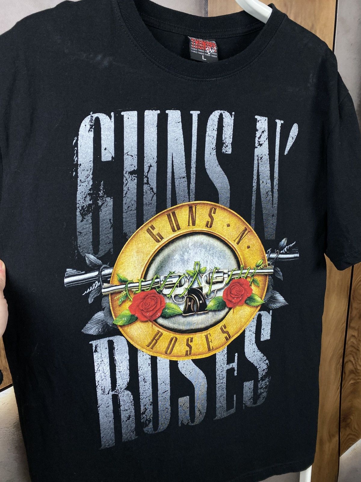 Guns N' Roses 🎸Vintage 00s T-Shirt Guns N’ Roses Promo VTG Rock Band Tee🎸 Size US L / EU 52-54 / 3 - 7 Thumbnail