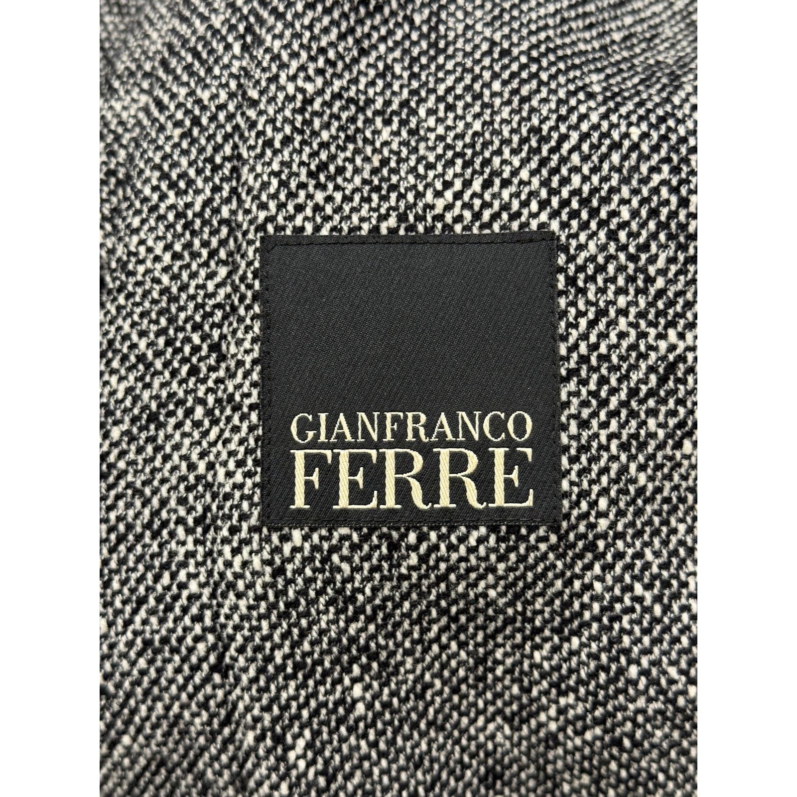 Gianfranco Ferre 2000s Gianfranco Ferré paneled tweed jacket Size M / US 6-8 / IT 42-44 - 8 Thumbnail