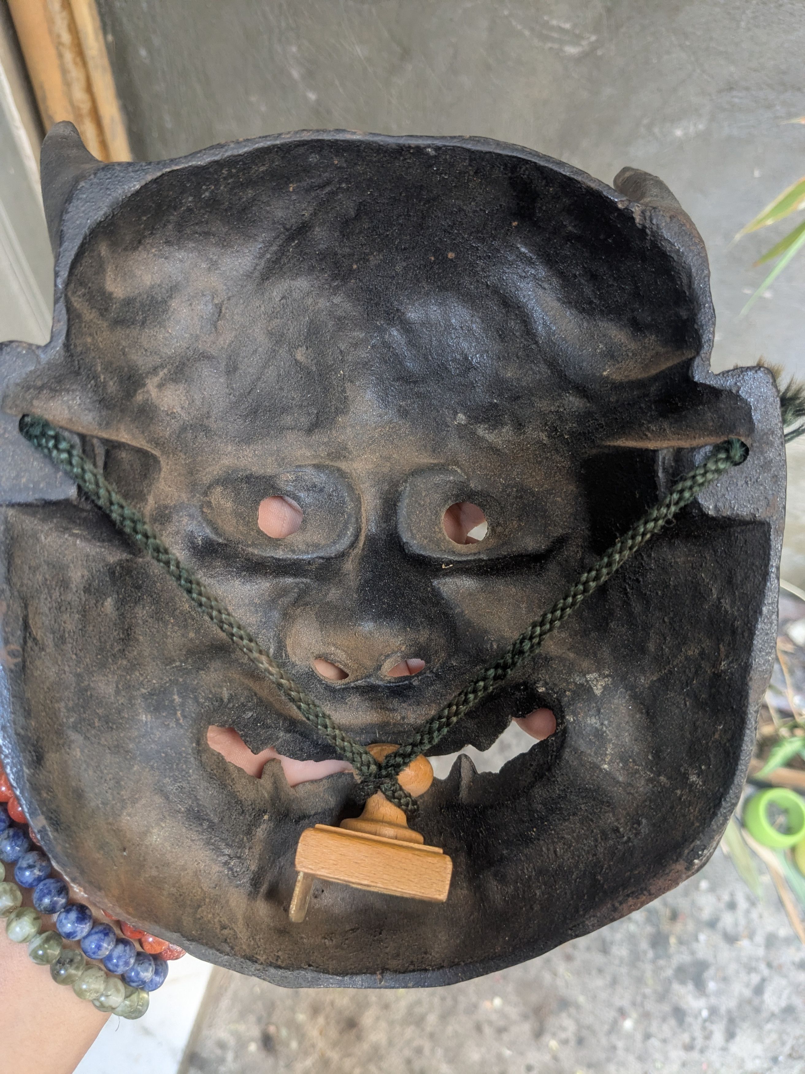Vintage hanya oni mask antique made in Japan large adult size Size ONE SIZE - 9 Thumbnail