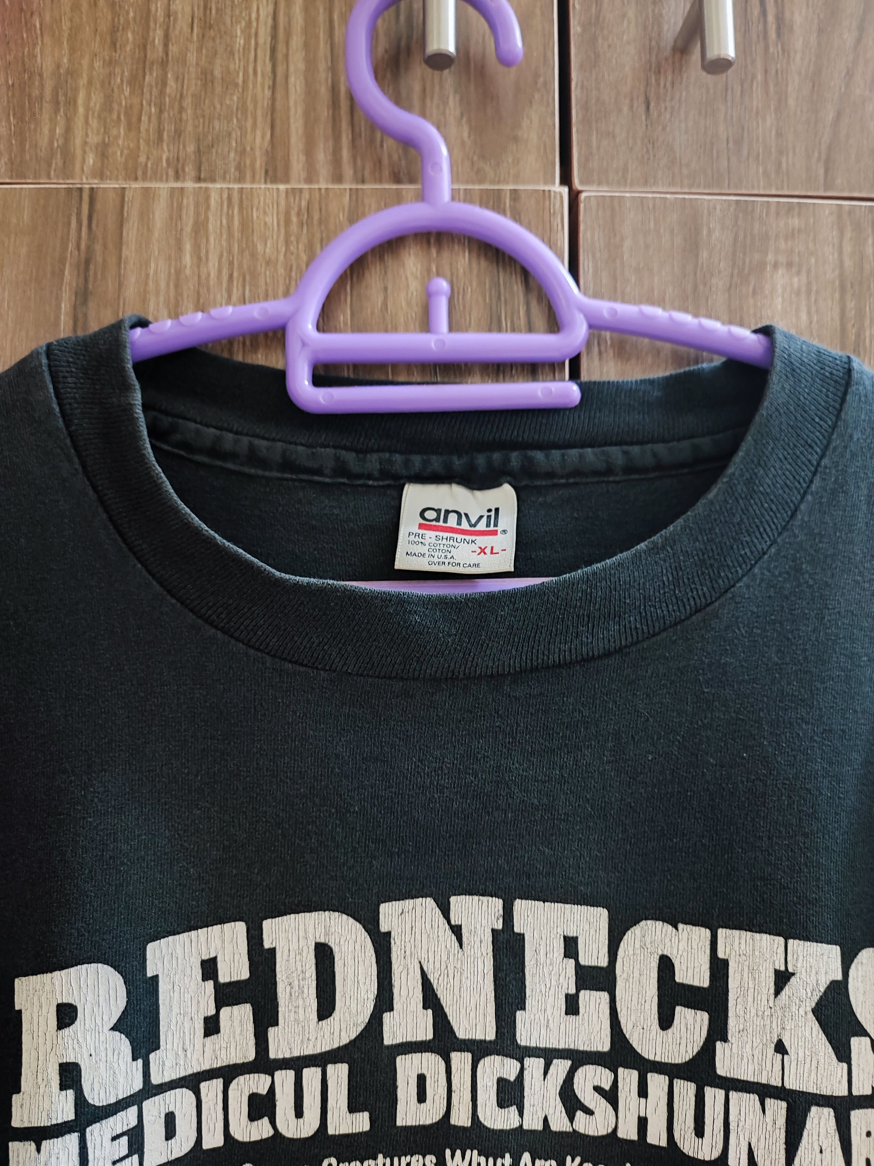 Vintage Vintage 90's Adult Humor Rednecks Medicul Dickshunaty Size US XL / EU 56 / 4 - 4 Thumbnail