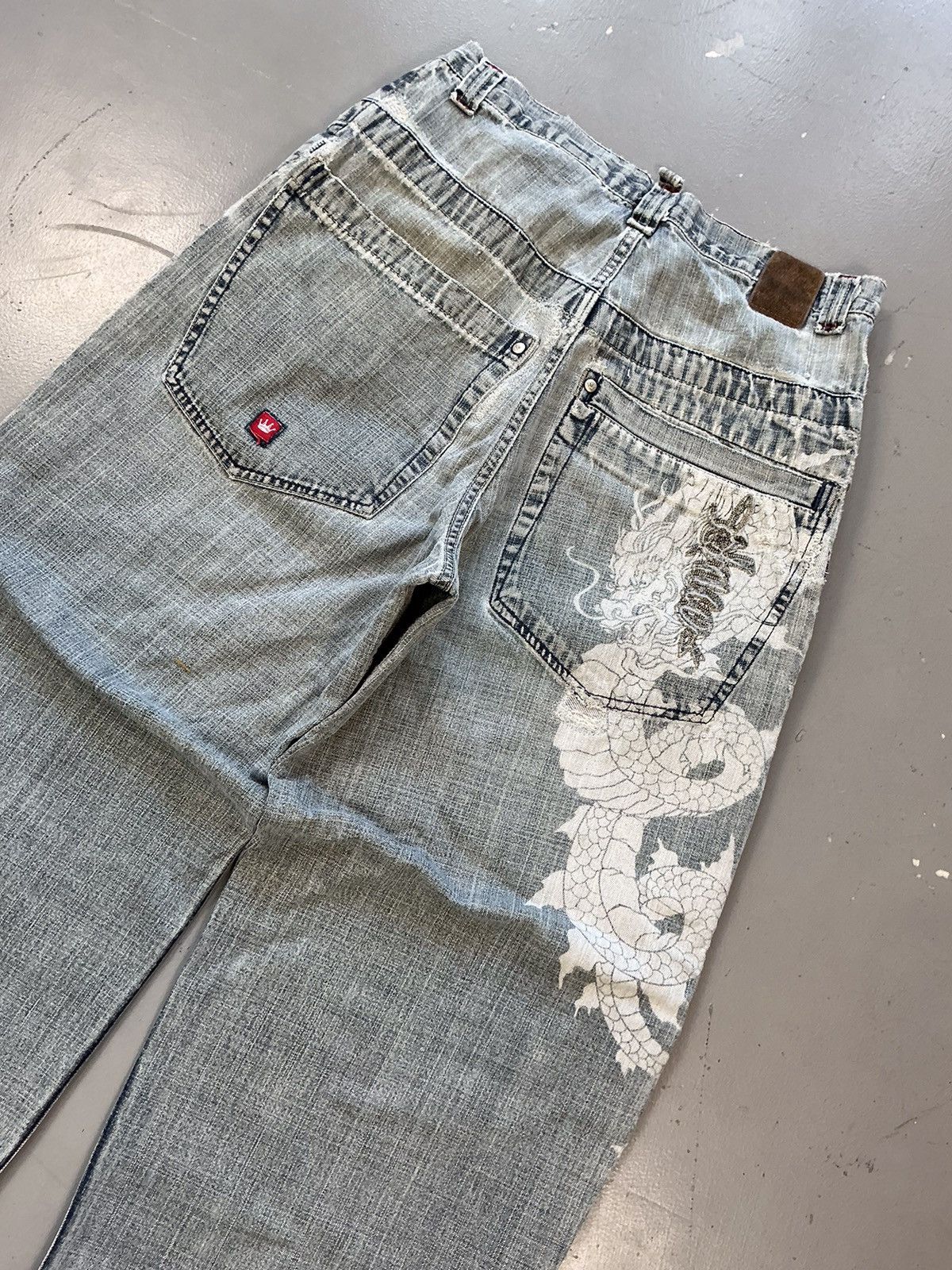 JNCO × Vintage Vintage Jnco dragon printed baggy fit denim Size US 32 / EU 48 - 3 Thumbnail