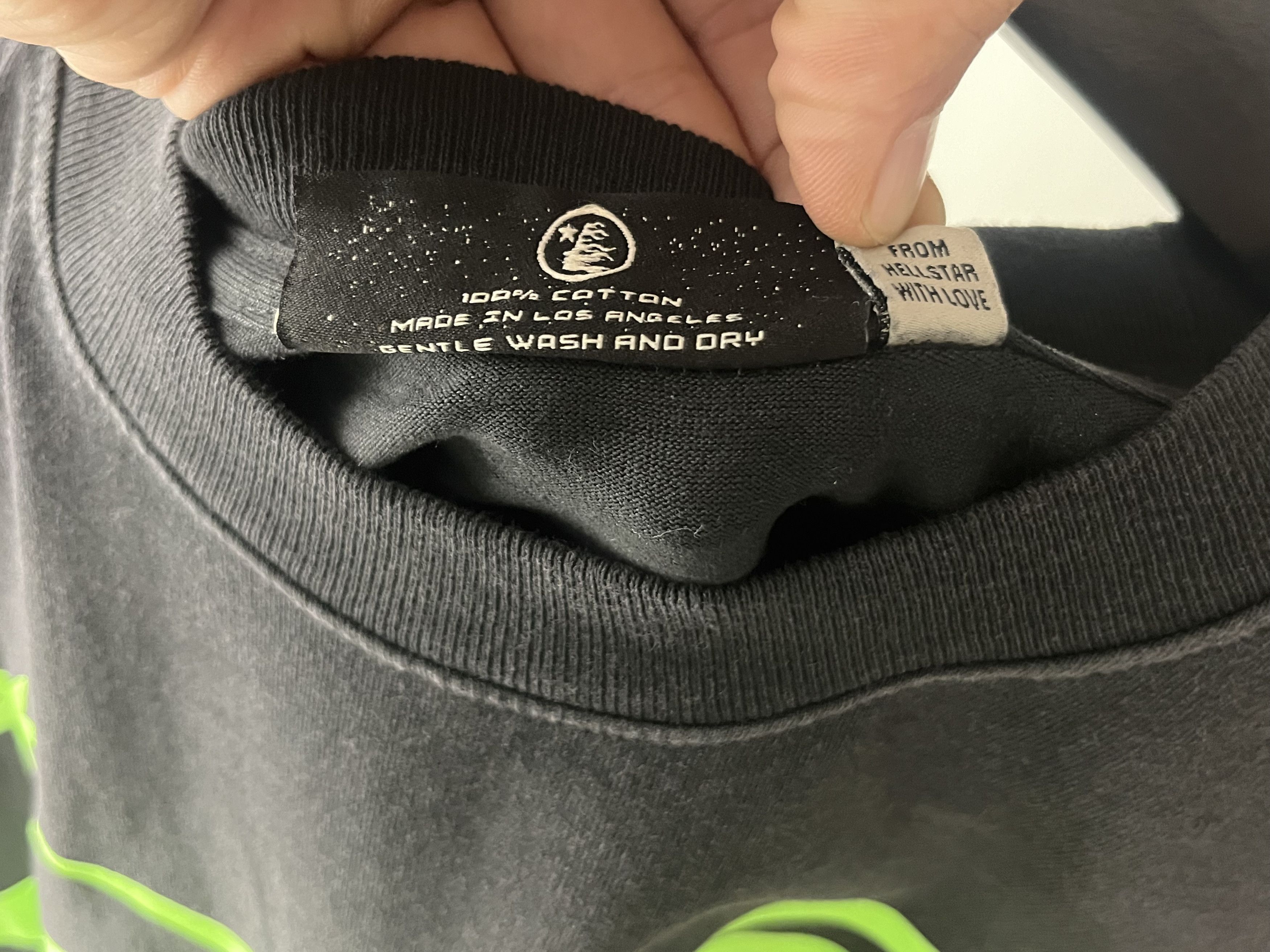 HELLSTAR Hellstar Sports Lime Green Gel Tee Size US S / EU 44-46 / 1 - 4 Thumbnail