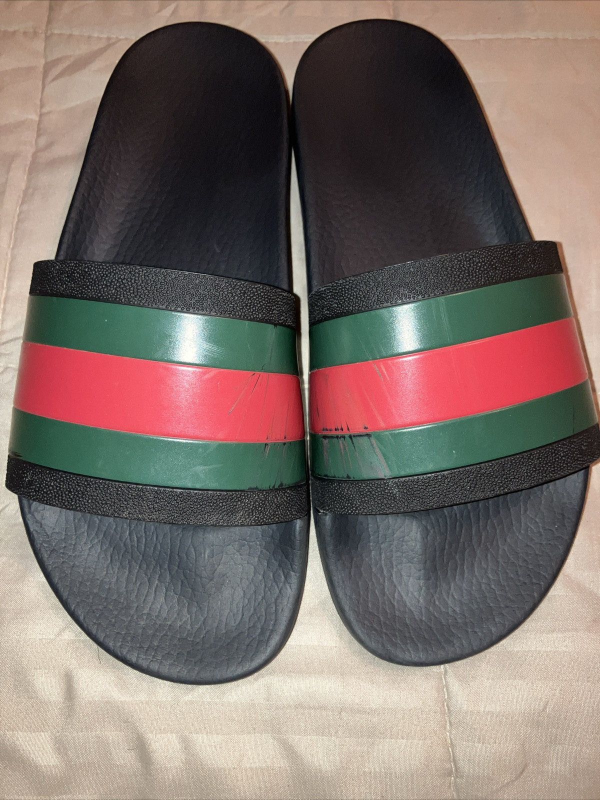 Gucci PURSUIT 72 SLIDES 2015 RARE SIZE 10 Size US 10 / EU 43 - 11 Thumbnail