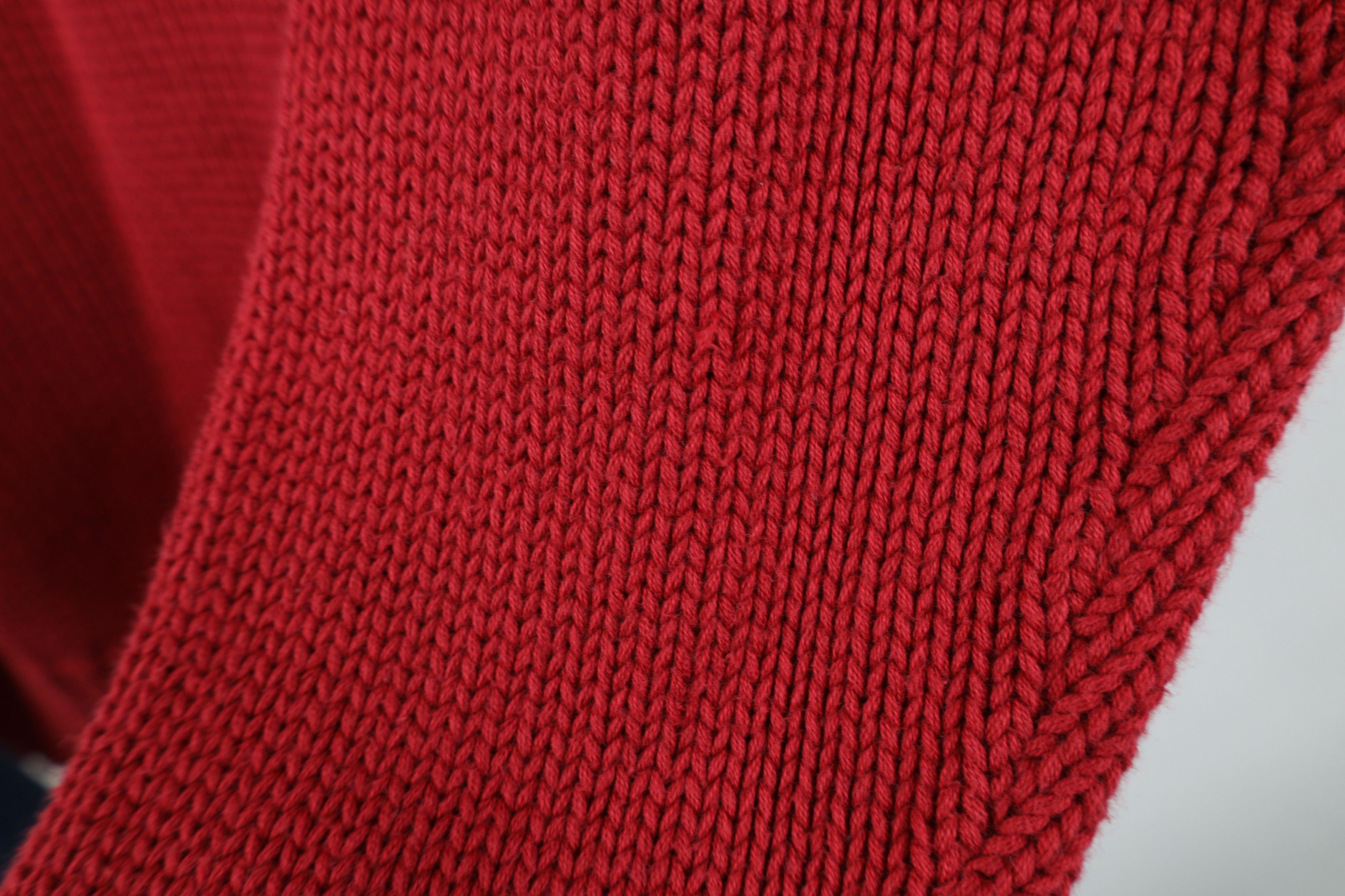 Tommy Hilfiger Vintage 90s Y2K Tommy Hilfiger Cotton Ribbed Knit Sweater Size US L / EU 52-54 / 3 - 7 Thumbnail