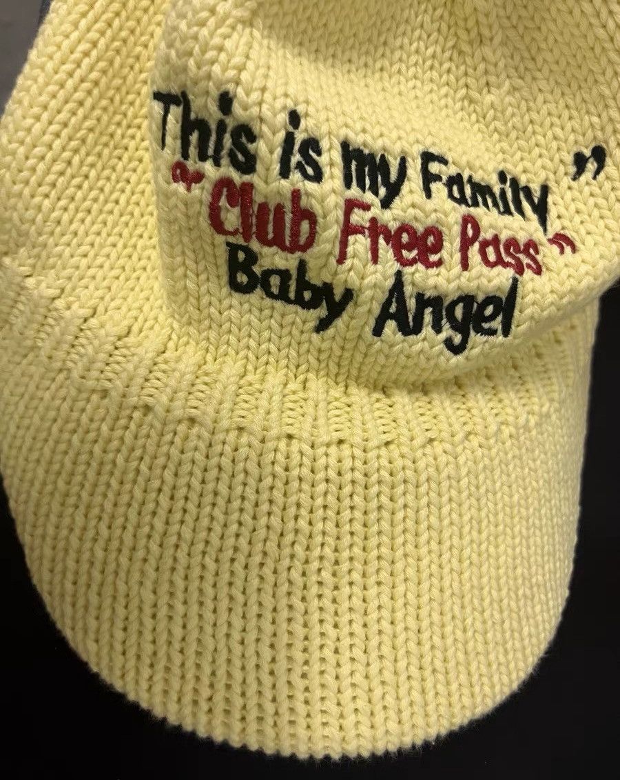 Japanese Brand Outdoor retro fashion embroidered chunky knit cap hat beanie Size ONE SIZE - 4 Thumbnail