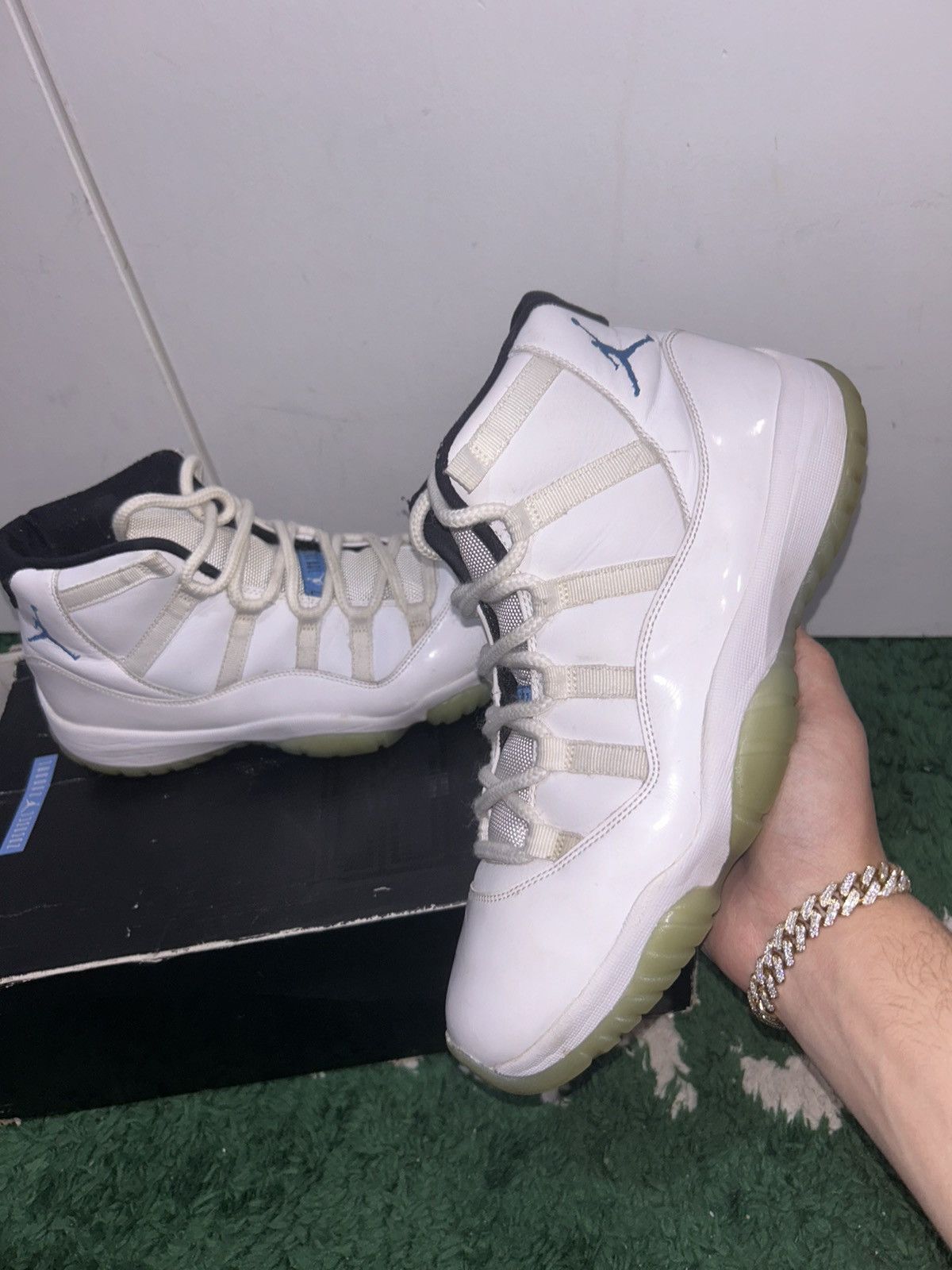 Jordan Brand Size 10.5 - Jordan 11 Retro High Legend Blue preowned Size US 10.5 / EU 43-44 - 1 Thumbnail