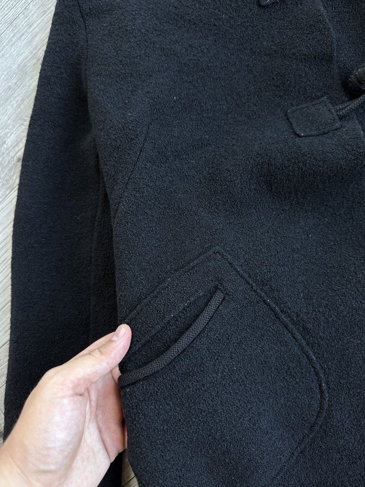 Cop Copine Cop Copine Avant Gard women’s hooded Y2K wool vintage coat Size S / US 4 / IT 40 - 4 Thumbnail