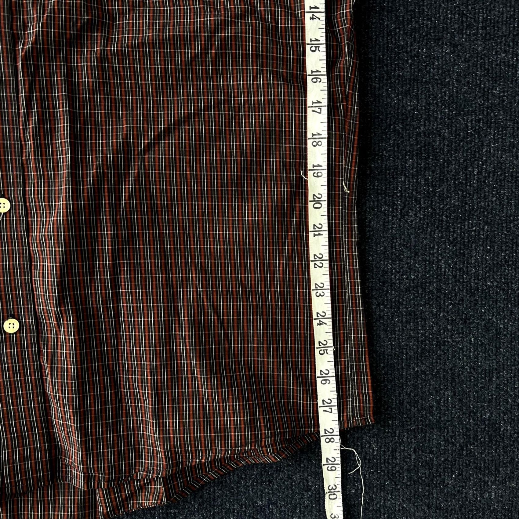 Vintage Bogari Studio Shirt Mens L Blue Plaid Button-Down Long Sleeve Pocket Shirt Size US L / EU 52-54 / 3 - 4 Thumbnail