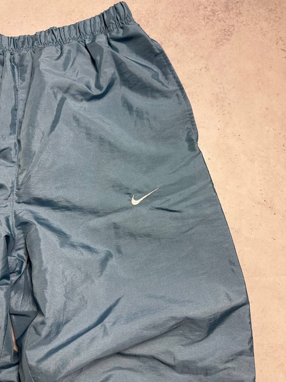Nike × Vintage Vintage Nike Baby Blue Baggy Trackpants Y2K M Size US 32 / EU 48 - 3 Thumbnail
