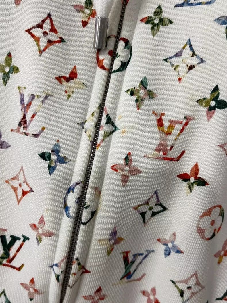 Louis Vuitton Louis Vuitton Patterned Zip Hoodie Jacket -2505 Size US S / EU 44-46 / 1 - 6 Thumbnail