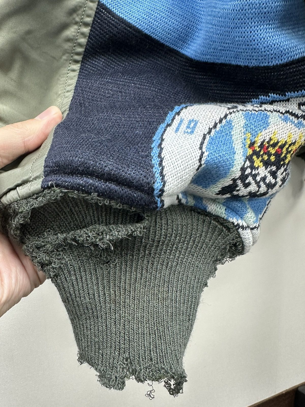 Saint Michael Saint Michael Damaged MA-1 Size: L | Grailed