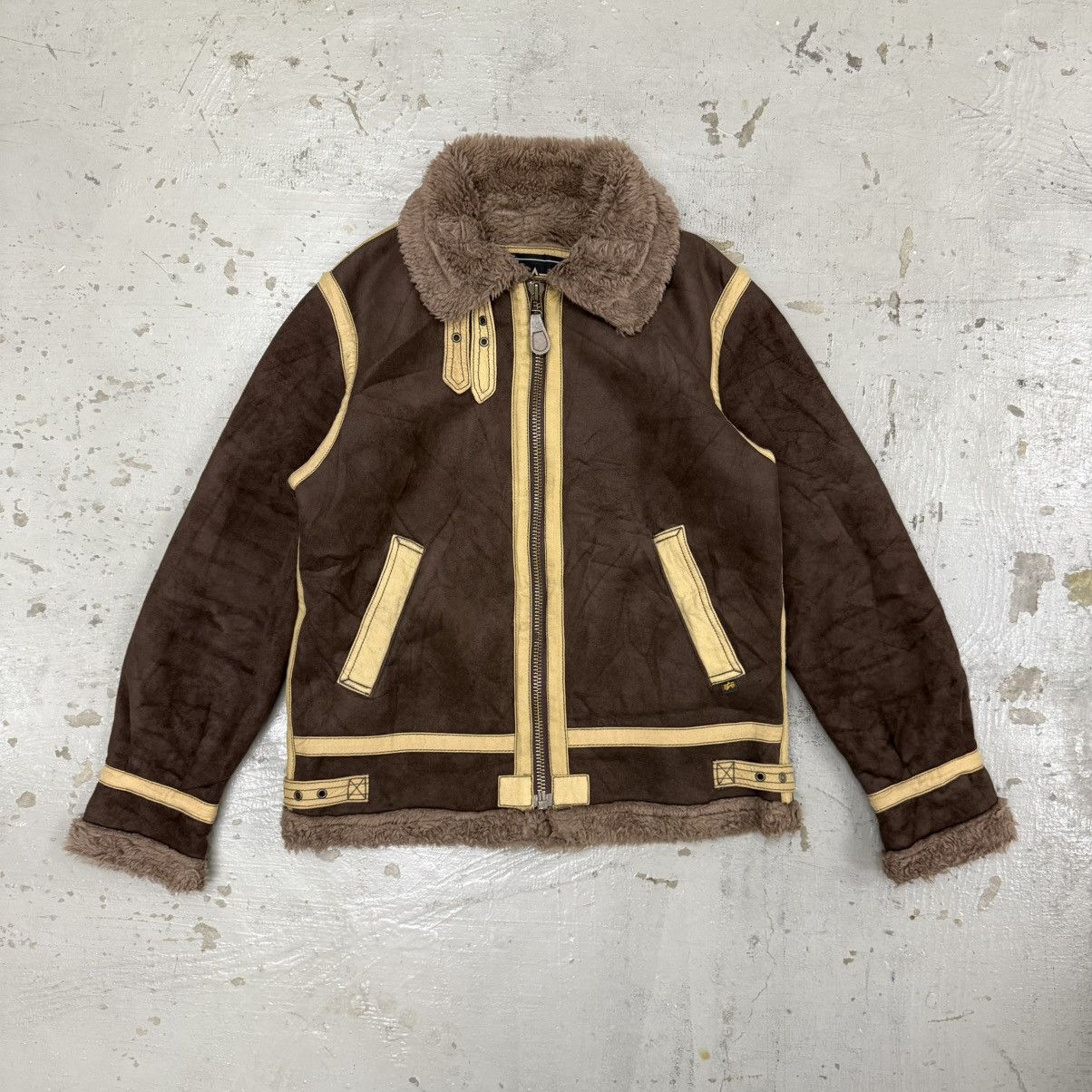 Alpha Industries Alpha Industries Sherpa B3 Flight Bomber Jacket Design Size US M / EU 48-50 / 2 - 1 Thumbnail
