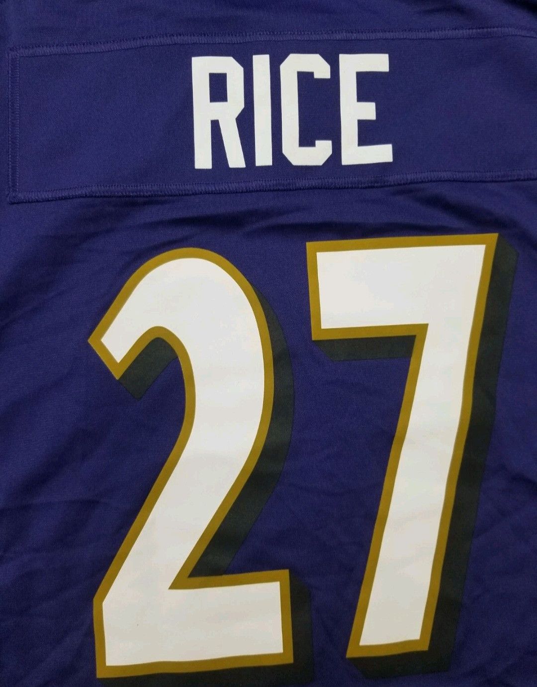 Nike New Nike NFL On Field Jersey Baltimore Ravens #27 Ray Rice Size US XL / EU 56 / 4 - 5 Thumbnail