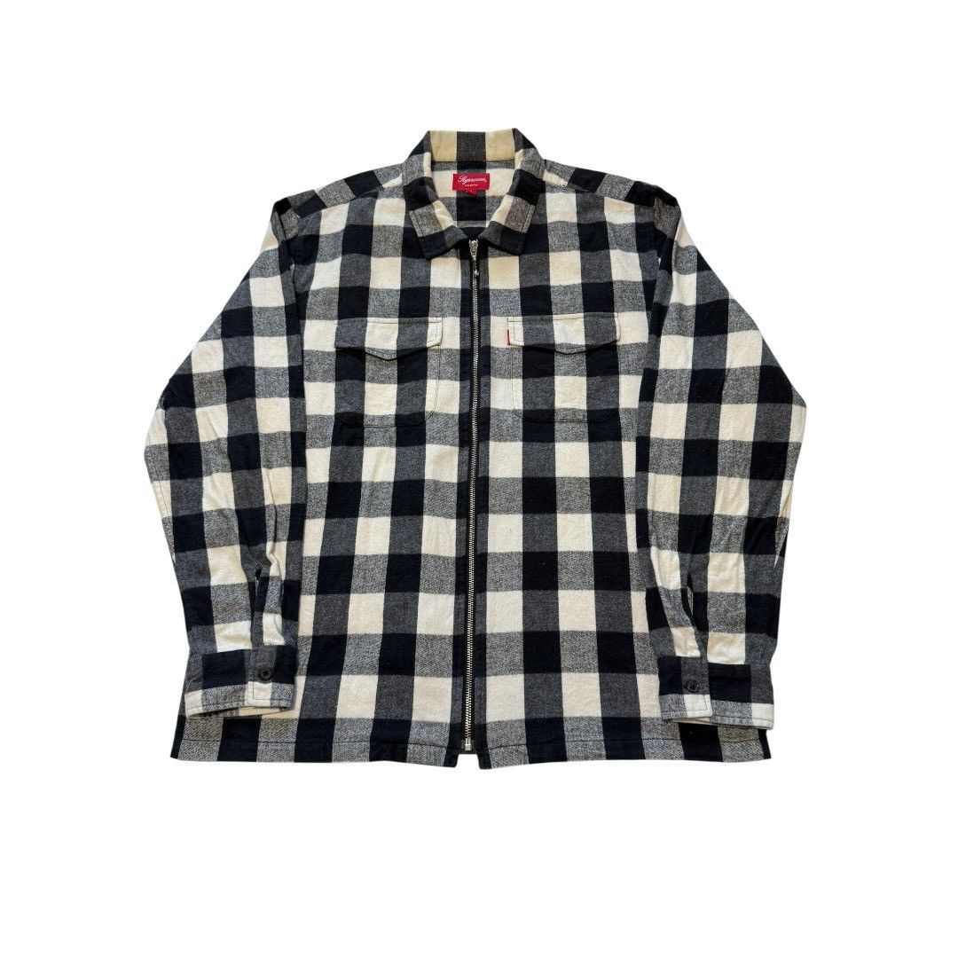 Supreme Supreme 2-Tone Corduroy Zip Up Shirt READ DESCRIPTION