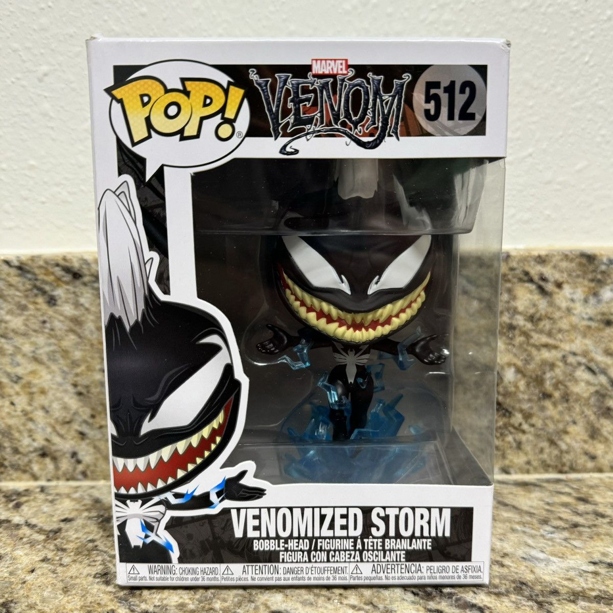 Marvel Comics Funko Pop! Vinyl: Marvel - Venomized Storm - #512 Un-Opened Size ONE SIZE - 1 Thumbnail