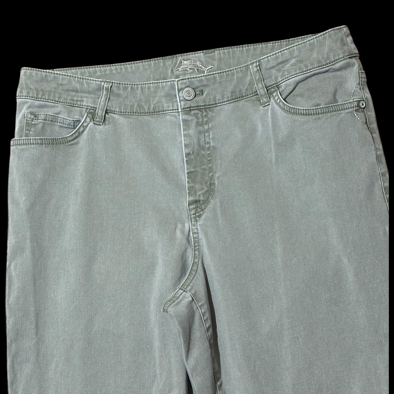 Tommy Bahama Tommy Bahama Blue Gray Straight Leg Ankle Jeans Sz 30x28 Size 30" / US 8 / IT 44 - 2 Thumbnail