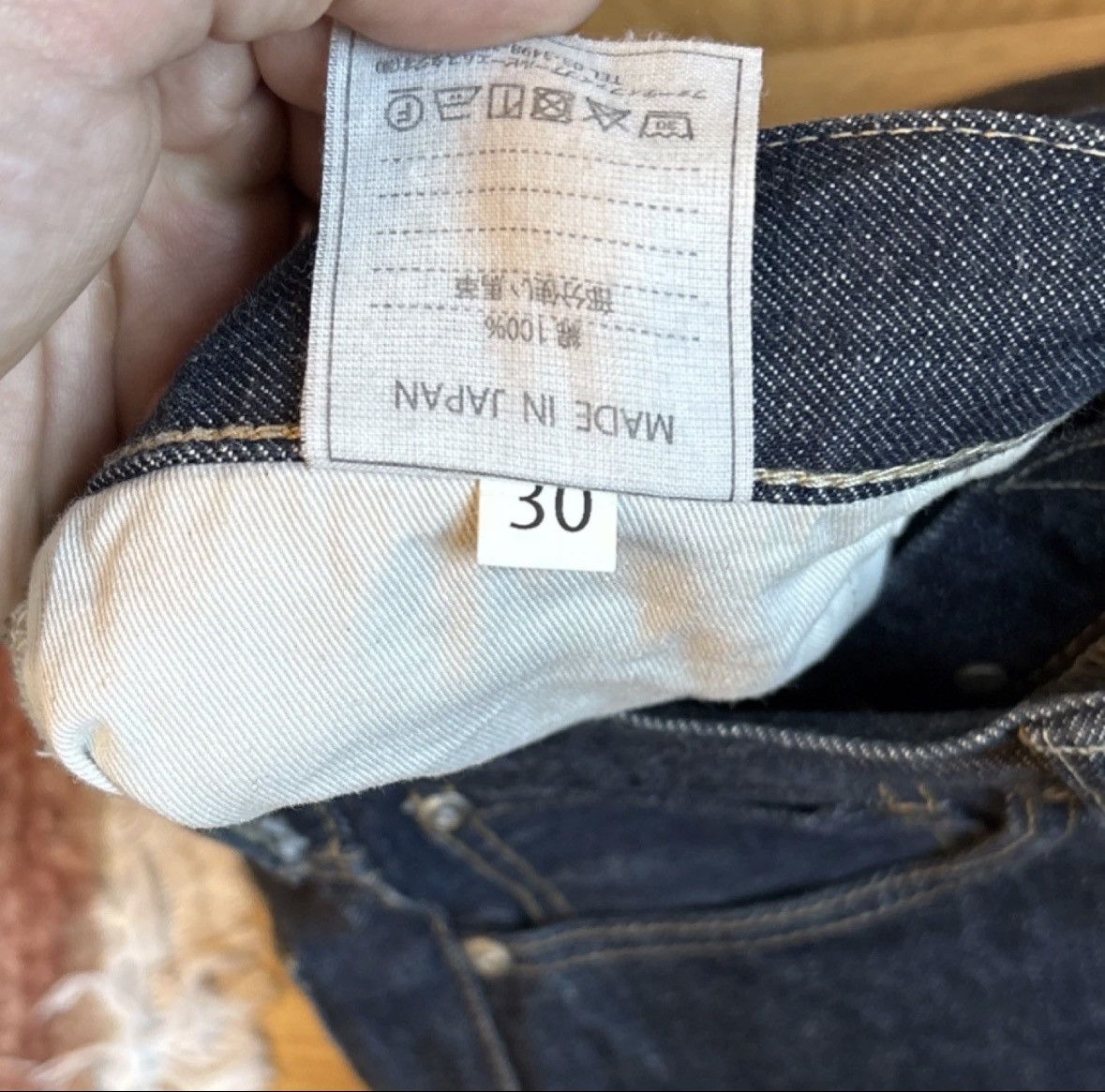 45rpm 45R 2019 Sorahiko Selvedge Denim Jeans Made In Japan Size US 30 / EU 46 - 6 Thumbnail