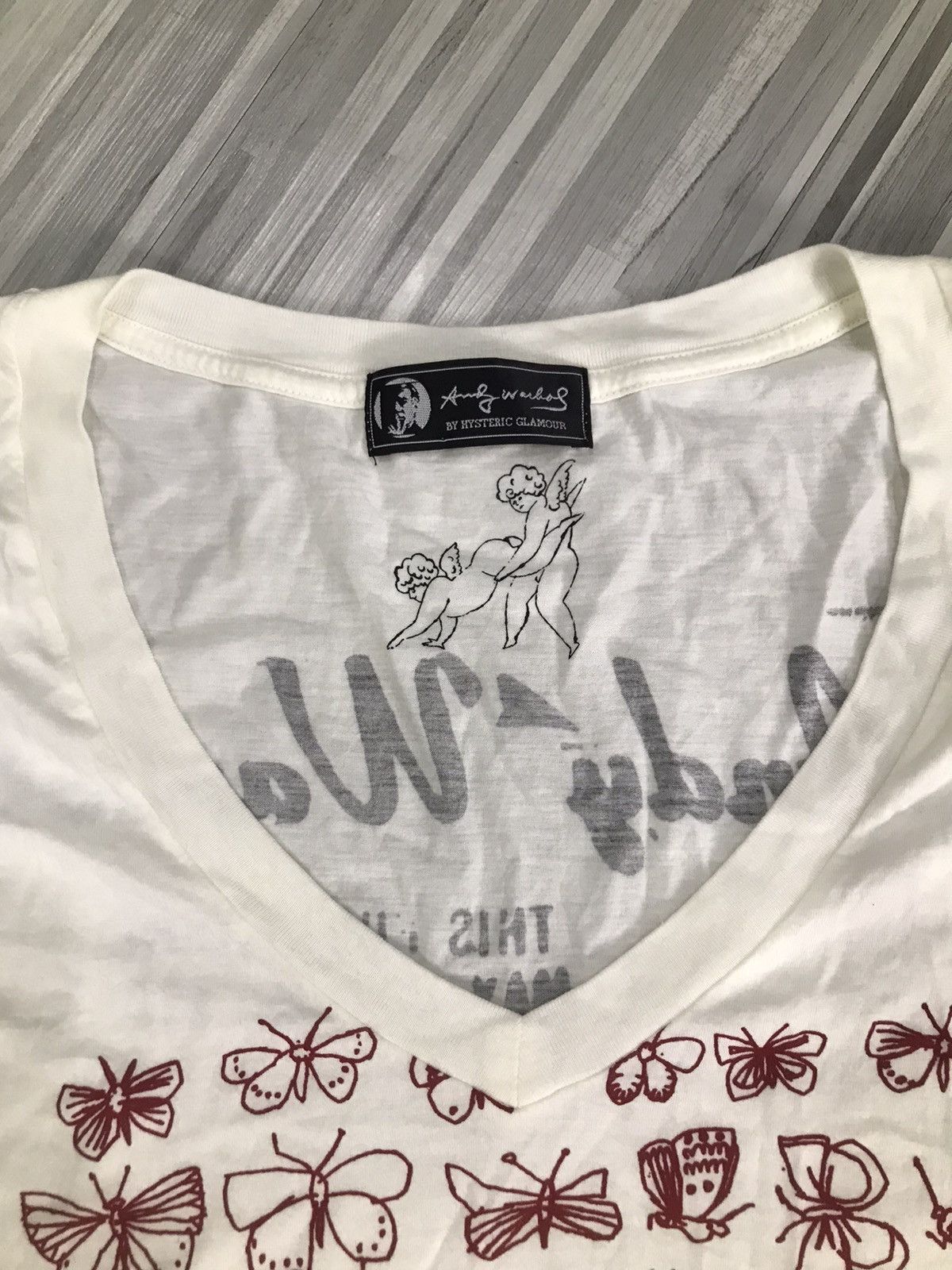 Andy Warhol × Hysteric Glamour × Japanese Brand Hysteric Glamour X Andy Warhol Shirt Size ONE SIZE - 1 Thumbnail