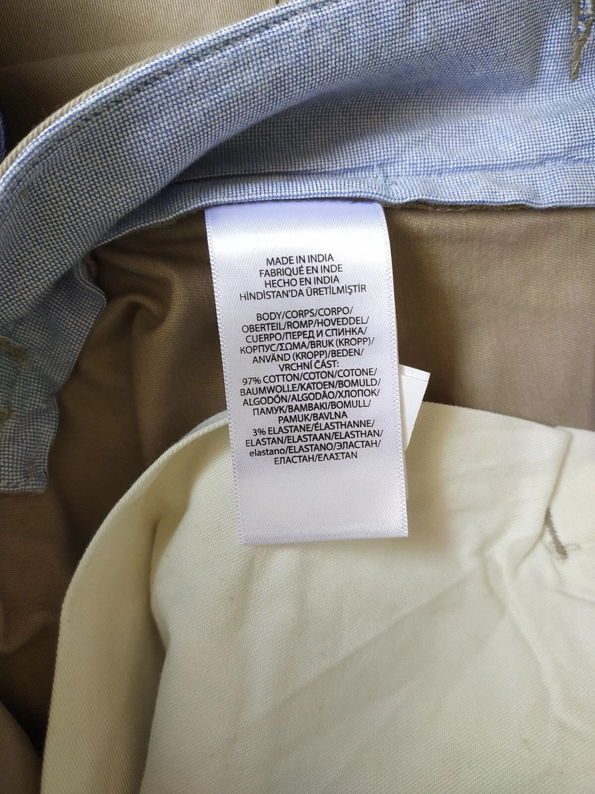 Polo Ralph Lauren Polo Ralph Lauren Stretch Classic Fit Chino Pant T 0130 Size US 30 / EU 46 - 8 Thumbnail