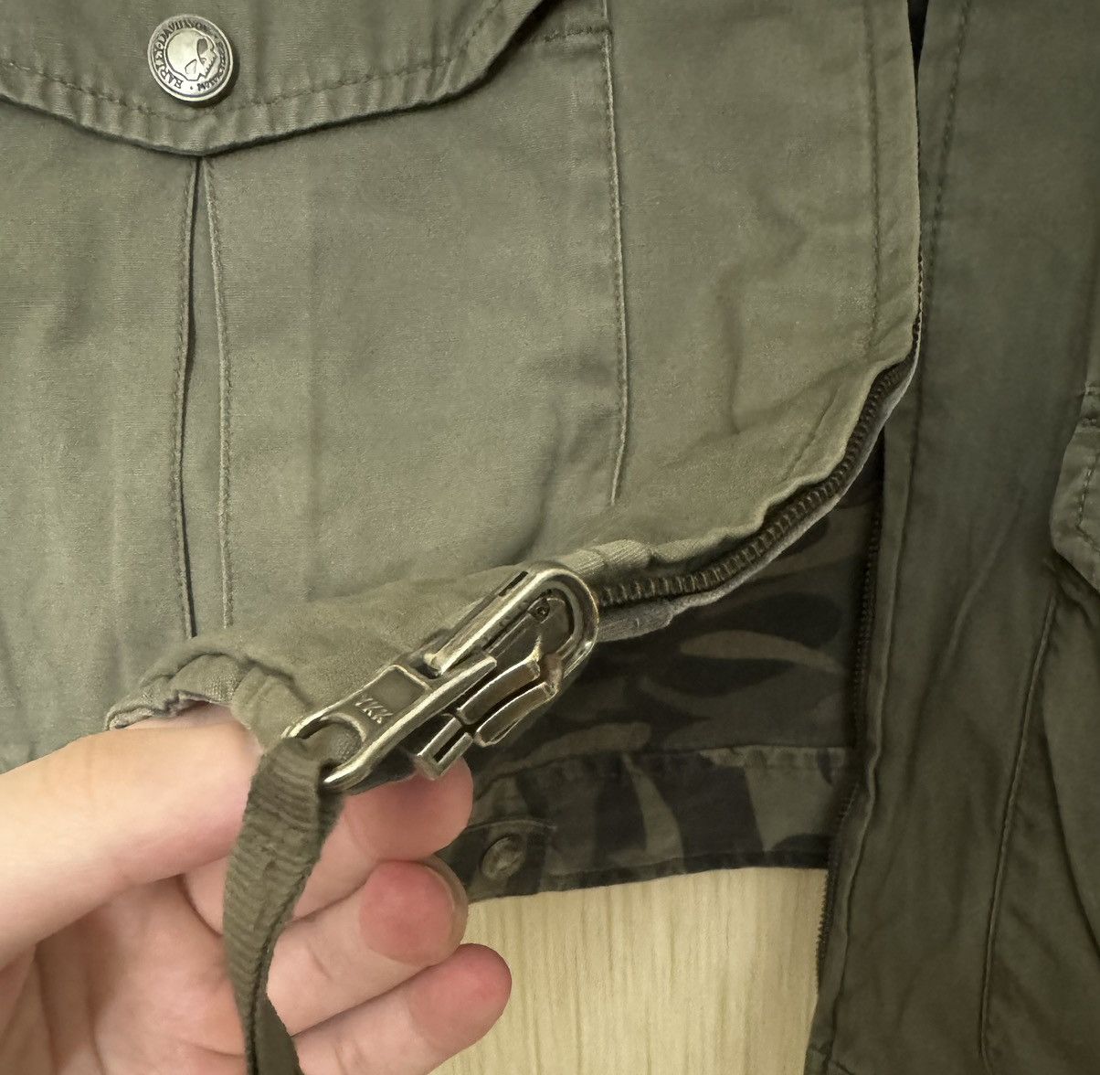 Harley Davidson × Vintage Harley Davidson vintage reversible jacket military m65 Size US XL / EU 56 / 4 - 8 Thumbnail