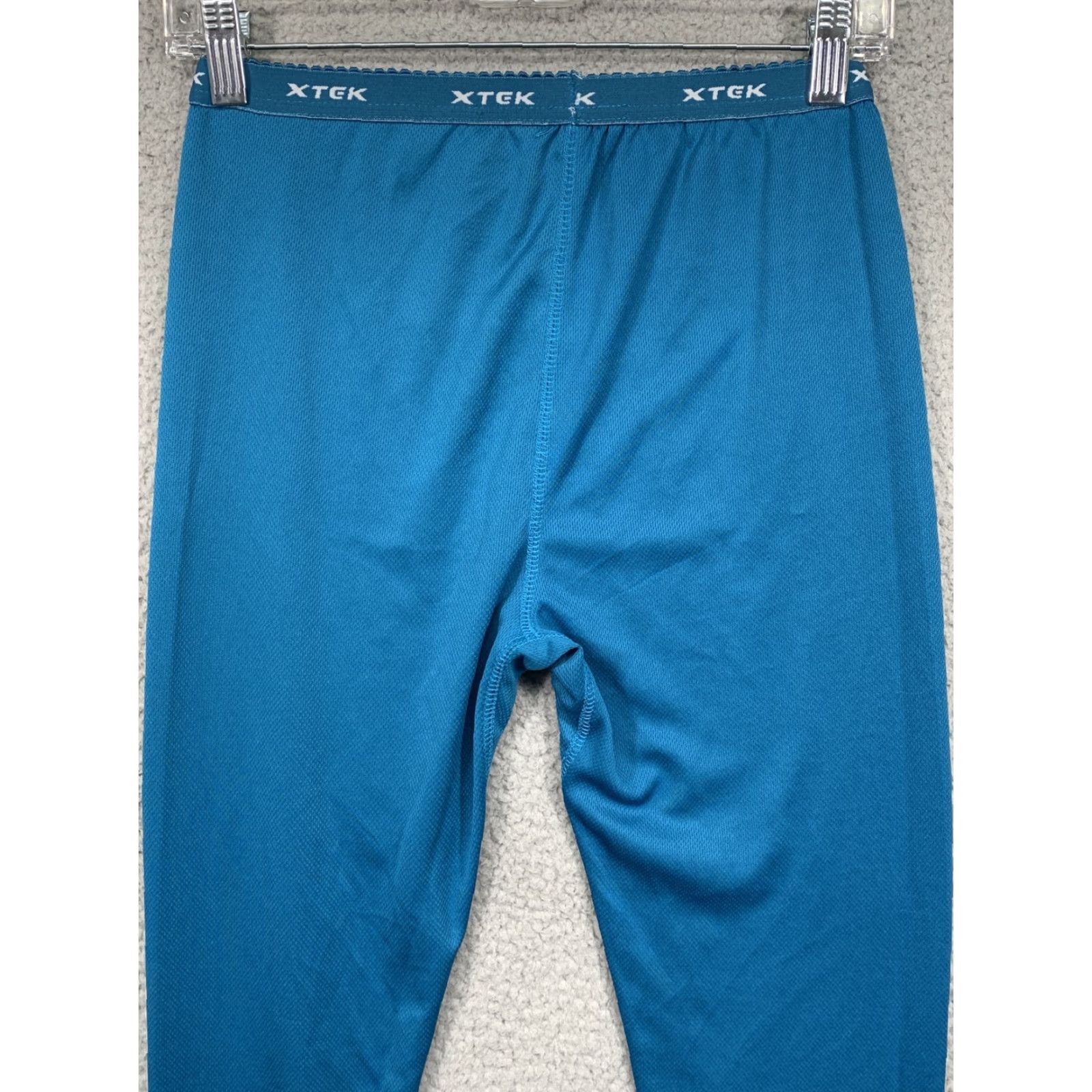 Vintage Xtek Leggings Skinny Activewear Running Jogging Polyester Blue Teal Size Small Women Regular Pul On Solid Pattern Compression Size 28" / US 6 / IT 42 - 5 Thumbnail