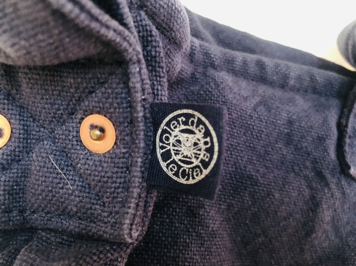 AESTHETIC 🔥 V.D.L.C INDIGO CANVAS BAG HAND MADE IN 🇯🇵