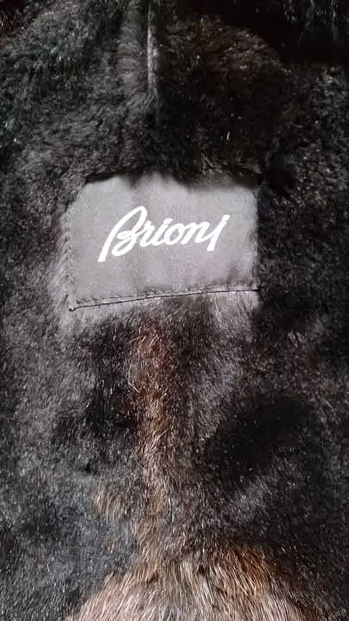 BEAVER FUR LINING WOOL SWEATER