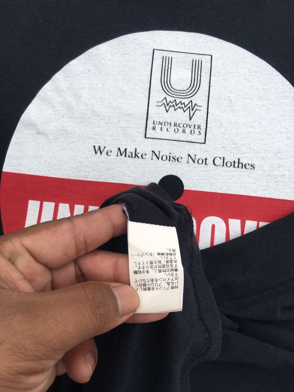 Undercover Rare UNDERCOVER Spellout Tshirt by Jun Takahashi Size US S / EU 44-46 / 1 - 15 Thumbnail