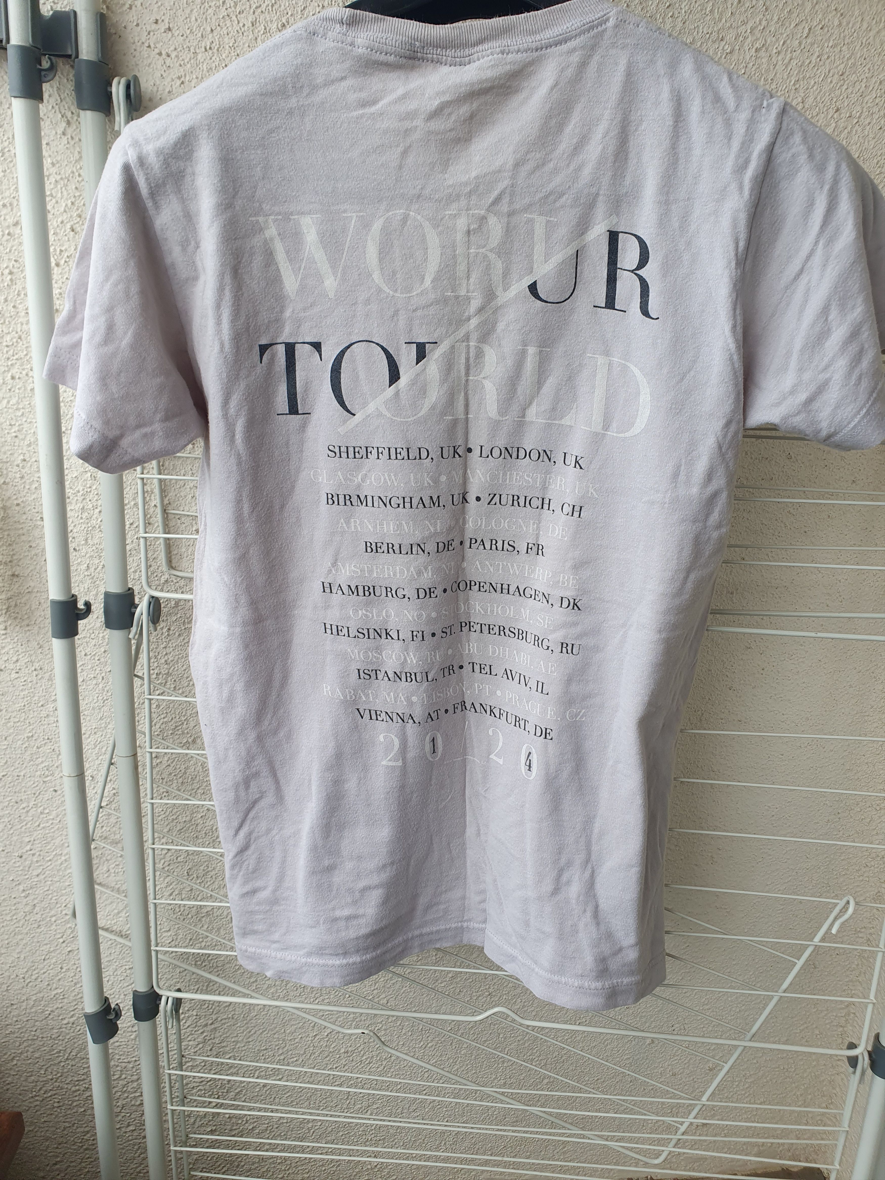Band Tees × Swagger Justin Timberlake World Tour 2014 t-shirt sz S Size US S / EU 44-46 / 1 - 5 Thumbnail