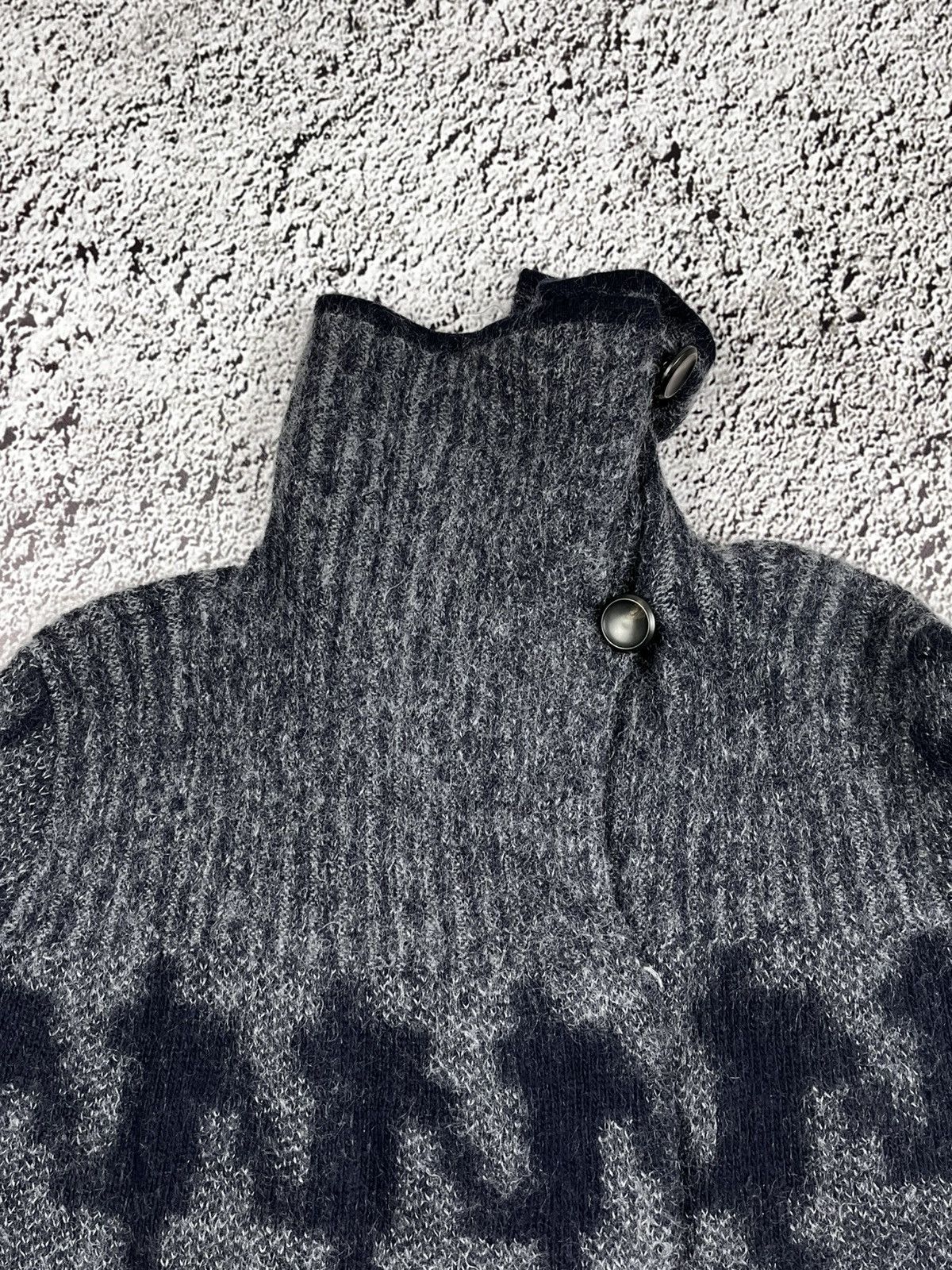 Max Mara Vintage Y2K Max Mara wool mohair cardigan sweater jacket S Size S / US 4 / IT 40 - 5 Thumbnail