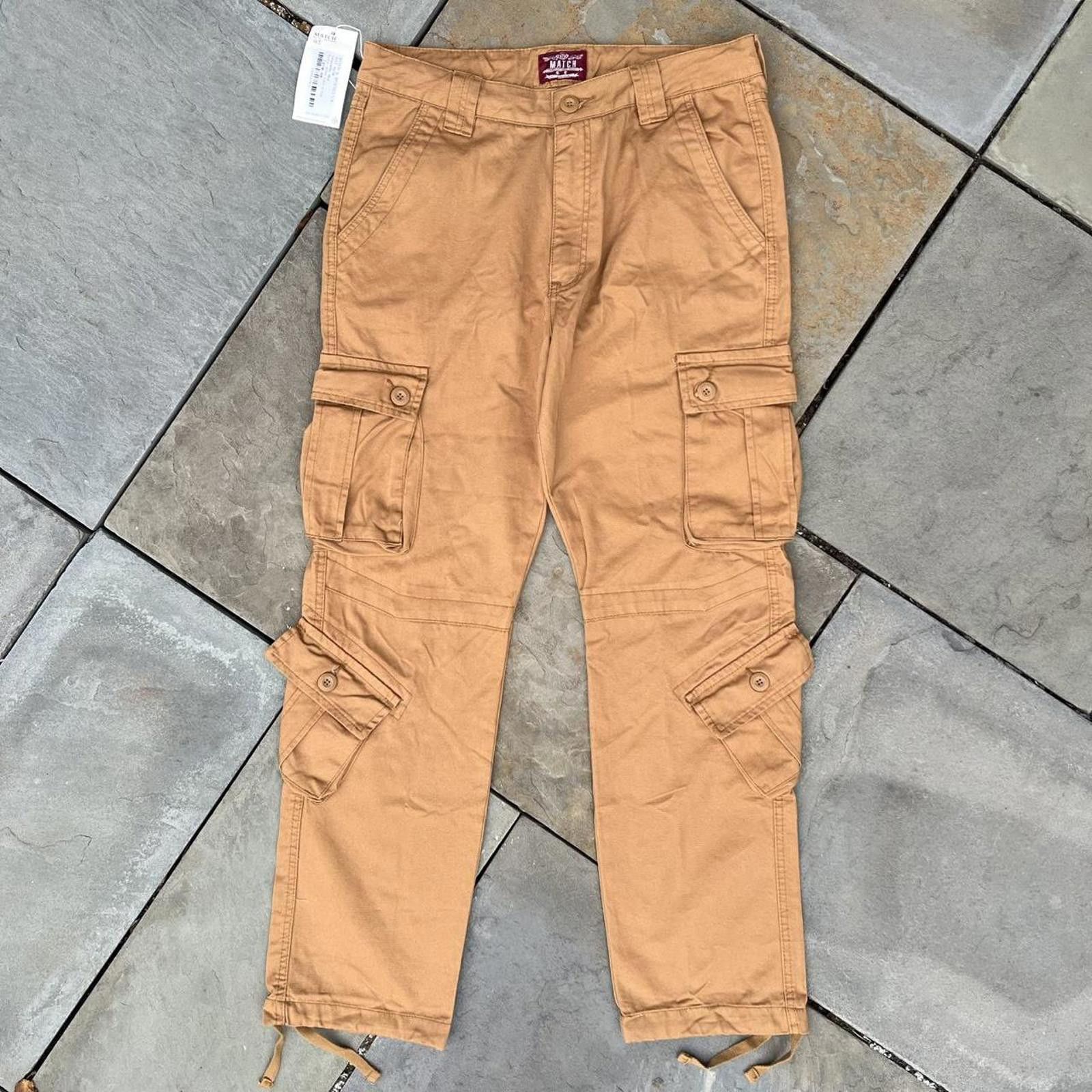 Other Tan Brown Quad Pocket Cargo Utility Pants Size US 34 / EU 50 - 1 Thumbnail