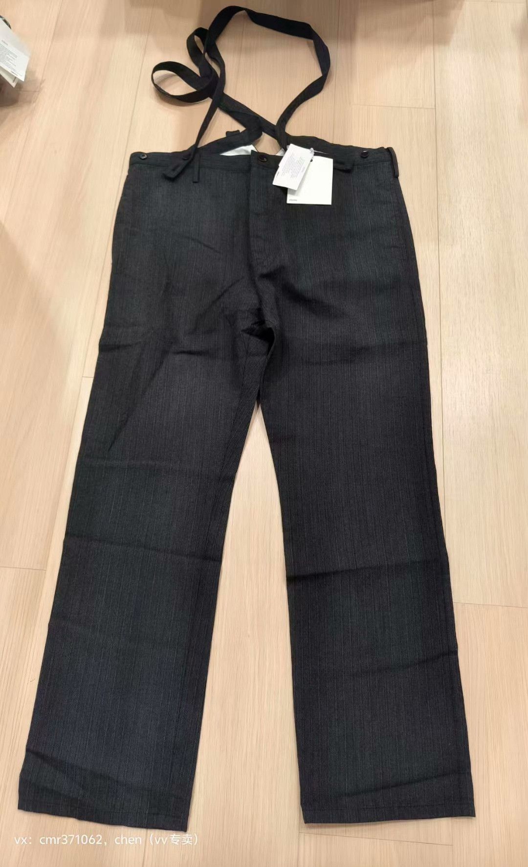 Visvim visvim 21SS Travailler Braces Herringbone Pants Size US 26 / EU 42 - 1 Thumbnail