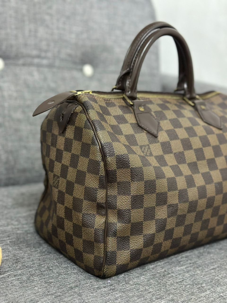 Louis Vuitton Authentic Louis Vuitton Monogram Damier Ebene Speedy 30 Size ONE SIZE - 5 Thumbnail