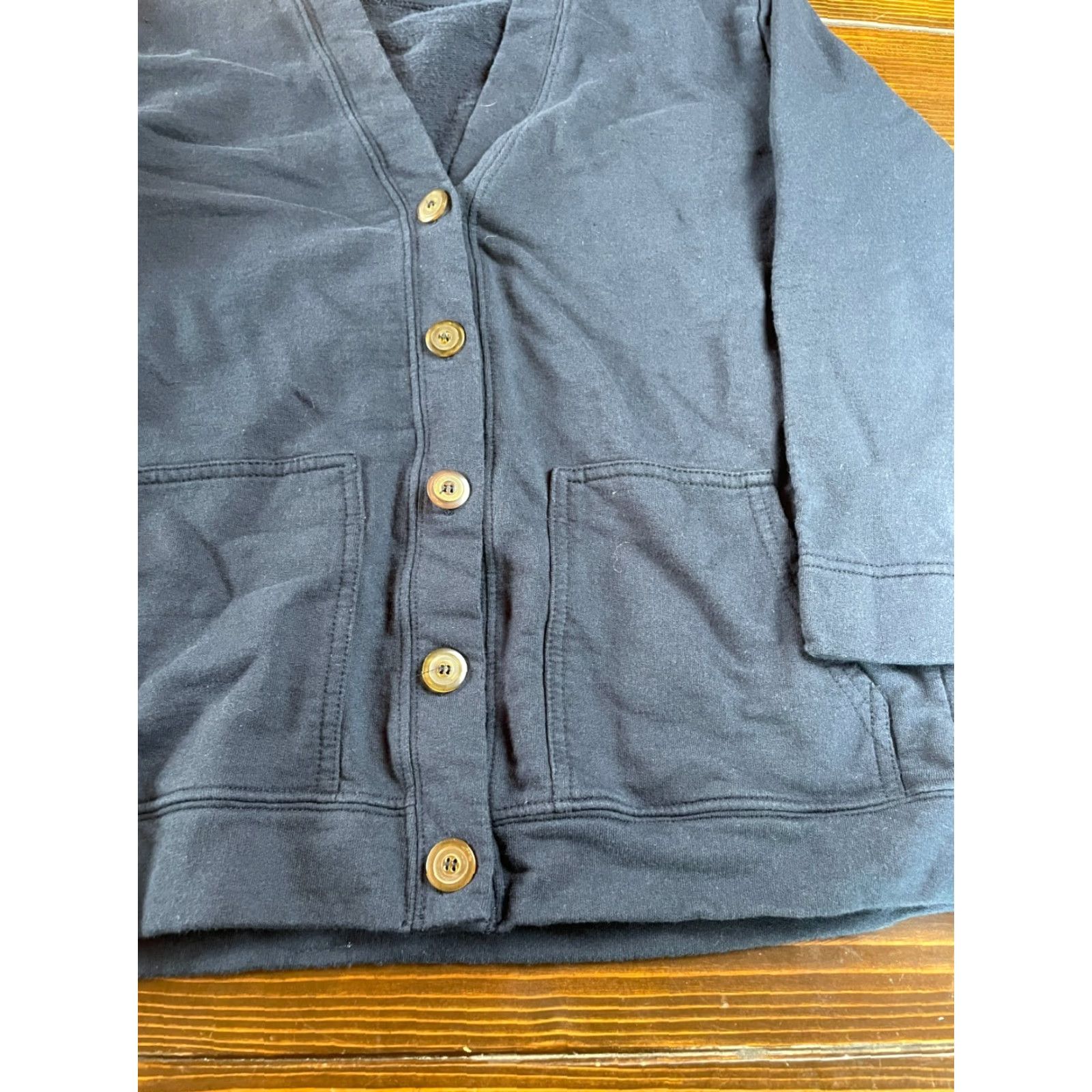Vintage ChinaWEAR Sweater Cardigan Women's Small Blue Long Sleeve Size S / US 4 / IT 40 - 3 Thumbnail