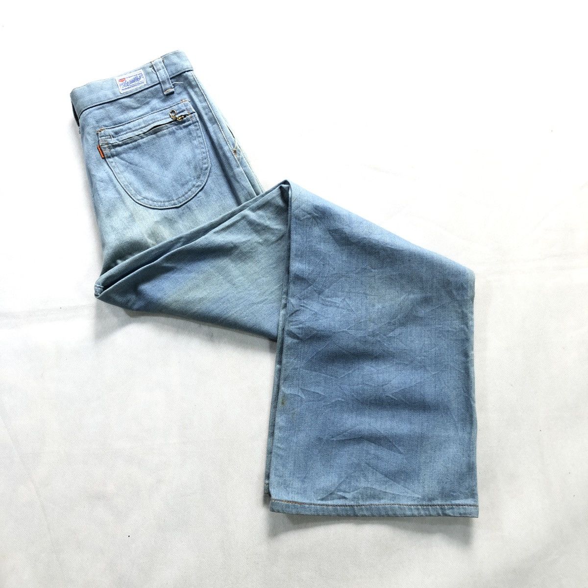 Big John × Vintage 1970s Vintage Big John Zoom Up Flare Pant Size US 29 - 16 Thumbnail
