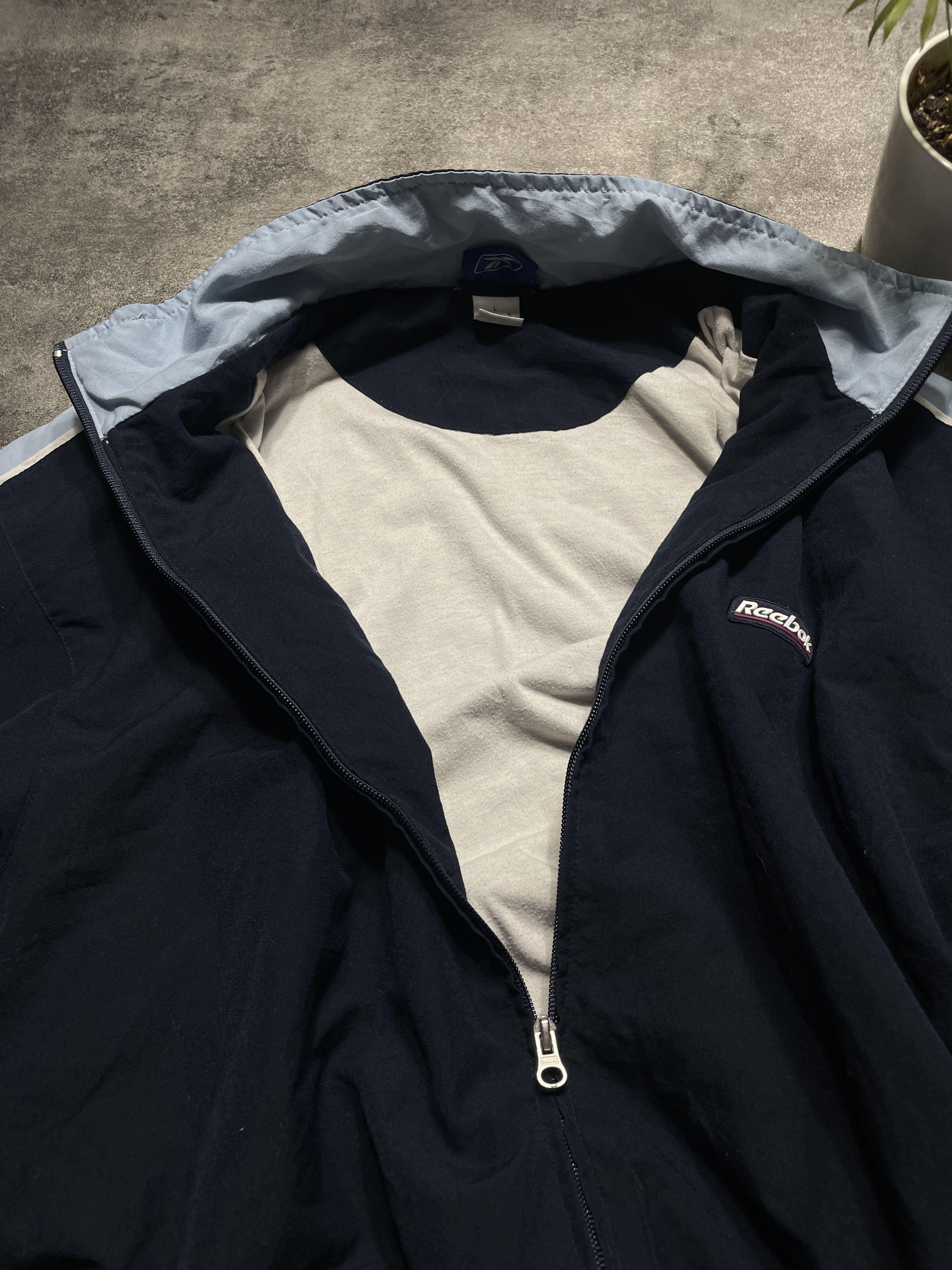 Reebok RARE Vintage Y2K Reebok Sweatshirt Zip Size US L / EU 52-54 / 3 - 8 Thumbnail