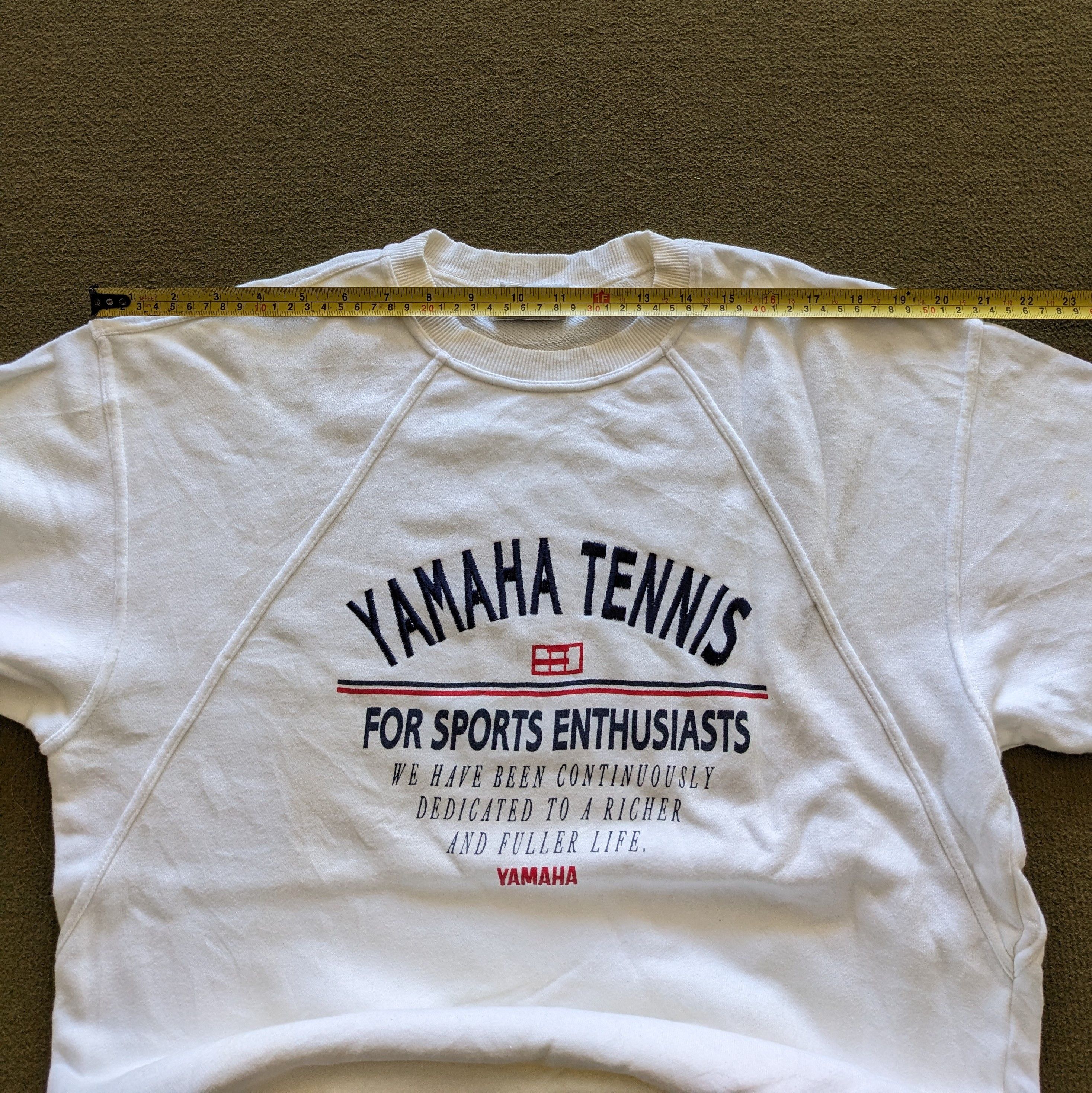 Yamaha Vintage YAMAHA TENNIS Sportswear Sweatshirt Size US M / EU 48-50 / 2 - 5 Thumbnail