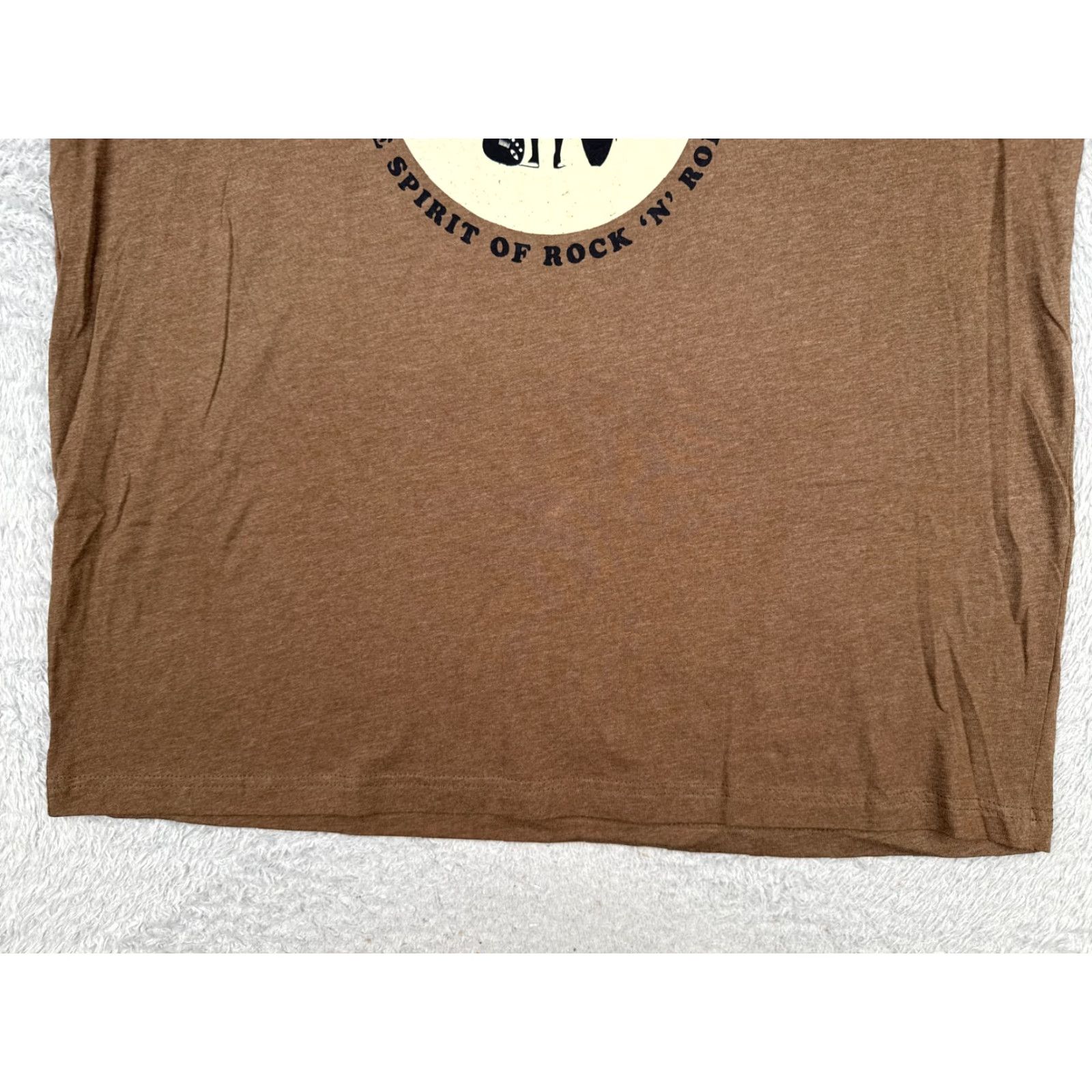 Fender Fender Men T-Shirt Shirt Brown 2XL XXL Cotton Jersey Short Sleeve Crew Neck Punk Spirit Of Rock Music Outdoor All Seasons New Size US XXL / EU 58 / 5 - 5 Thumbnail