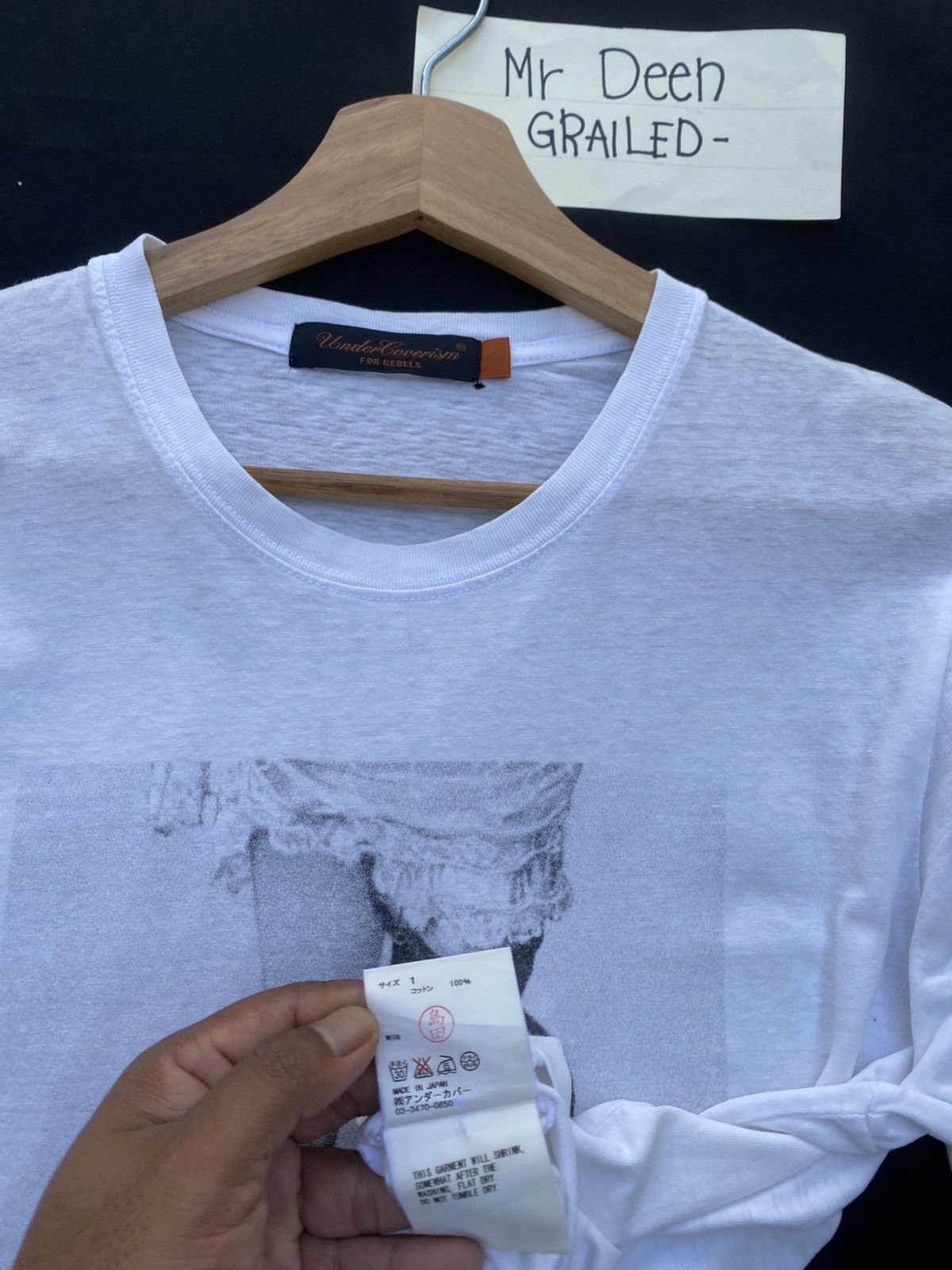 Undercover Rare 06s Undercover “The Last Scream of Zamiang” Tshirt Size US S / EU 44-46 / 1 - 21 Thumbnail