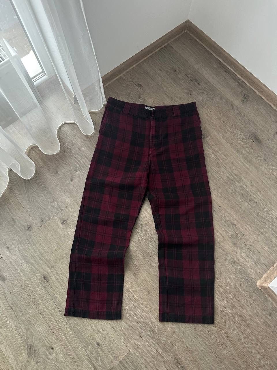 Carhartt × Carhartt Wip × Vintage Vintage Carhartt Pulford Cotton Red Cage Pants Size US 35 - 2 Thumbnail