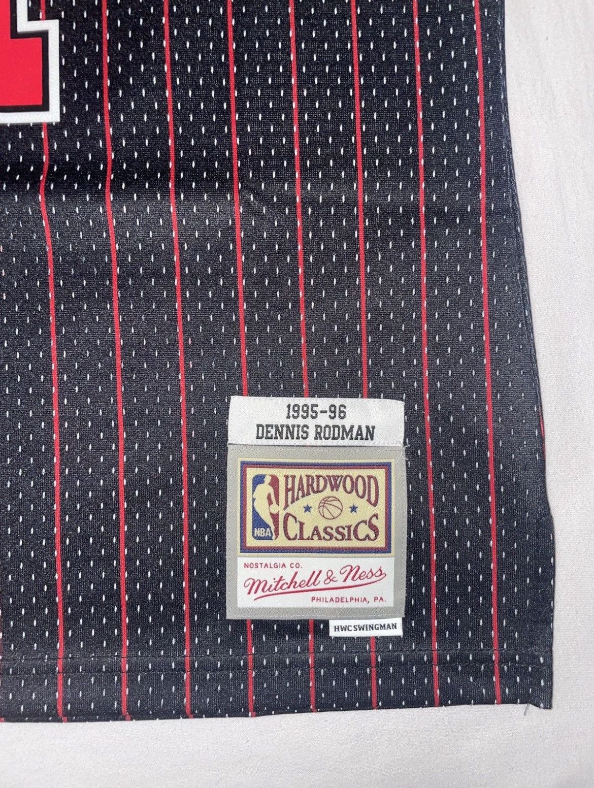 NBA Bulls Jersey (Dennis Rodman) Size US L / EU 52-54 / 3 - 5 Thumbnail