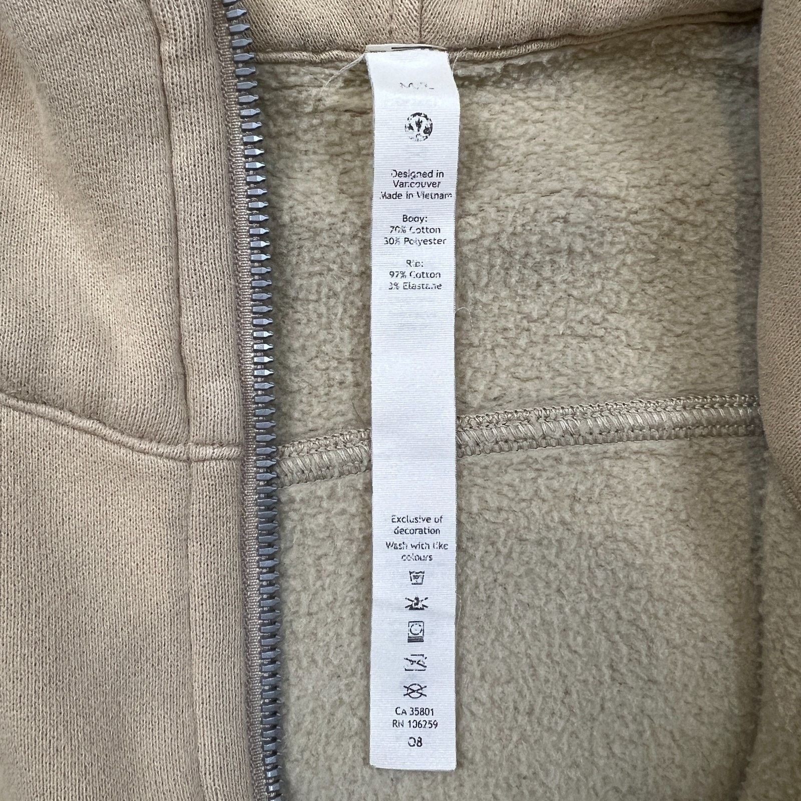 Lululemon Lululemon Scuba Oversized 1/2 Zip Hoodie M/L Sweatshirt Size M / US 6-8 / IT 42-44 - 7 Thumbnail